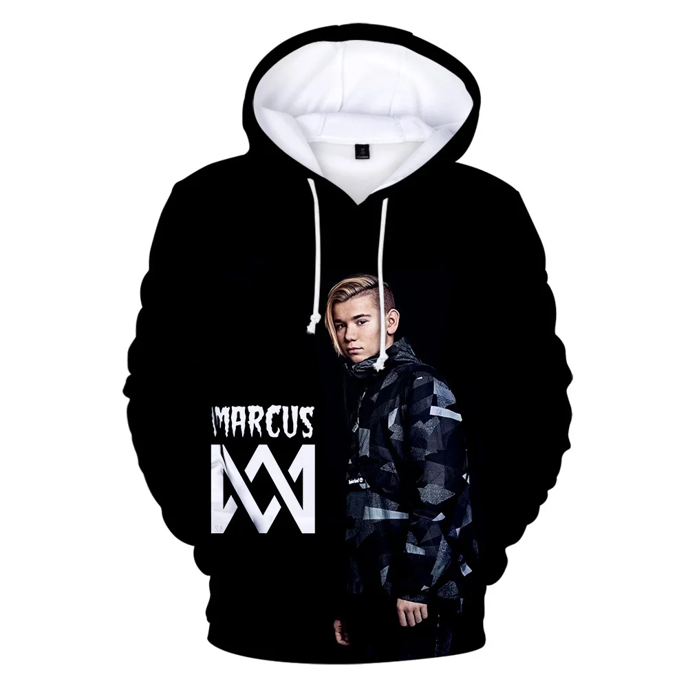 Толстовки с капюшоном с 3D принтом Маркус Мартинус sudadera одежда для женщин модные толстовки пуловеры пальто в стиле Харадзюку