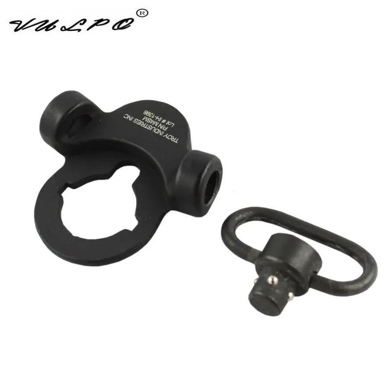 VULPO Tactical Sling Swivel Adapter Dual Side End Plate QD Mount Quick Detach Push Botton Fit For Airsoft AEG | Спорт и развлечения