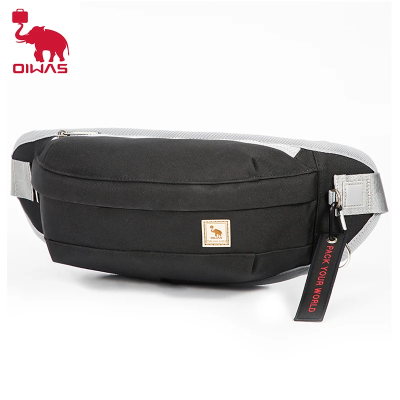 Oiwas Fanny Pack водонепроницаемая нагрудная сумка на ремне мужской кошелек для