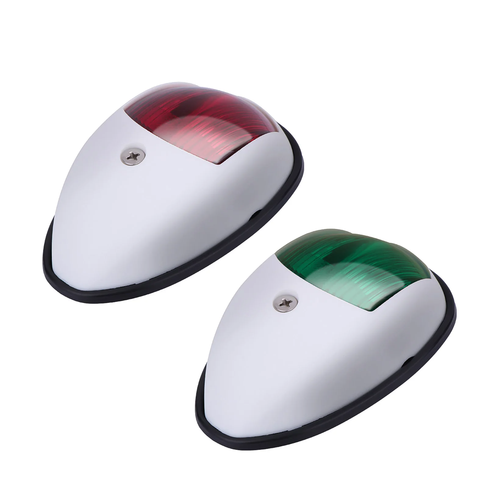 

Waterproof Boat Navigation Light Green and Red Marine LED Starboard and Port Side Light for Boat Yacht 12-24V Navigation Light