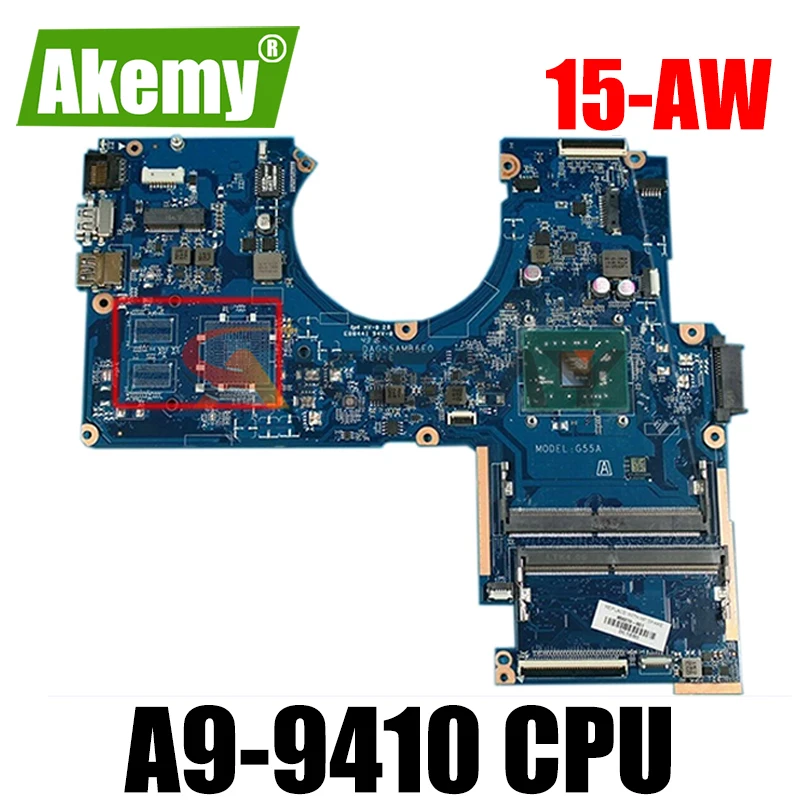 

Для струйного принтера HP PAVILION 15-AW001CY 15-AW Материнская плата ноутбука 856270-601 856270-501 DAG55AMB6E0 A9-9410 100% рабочих