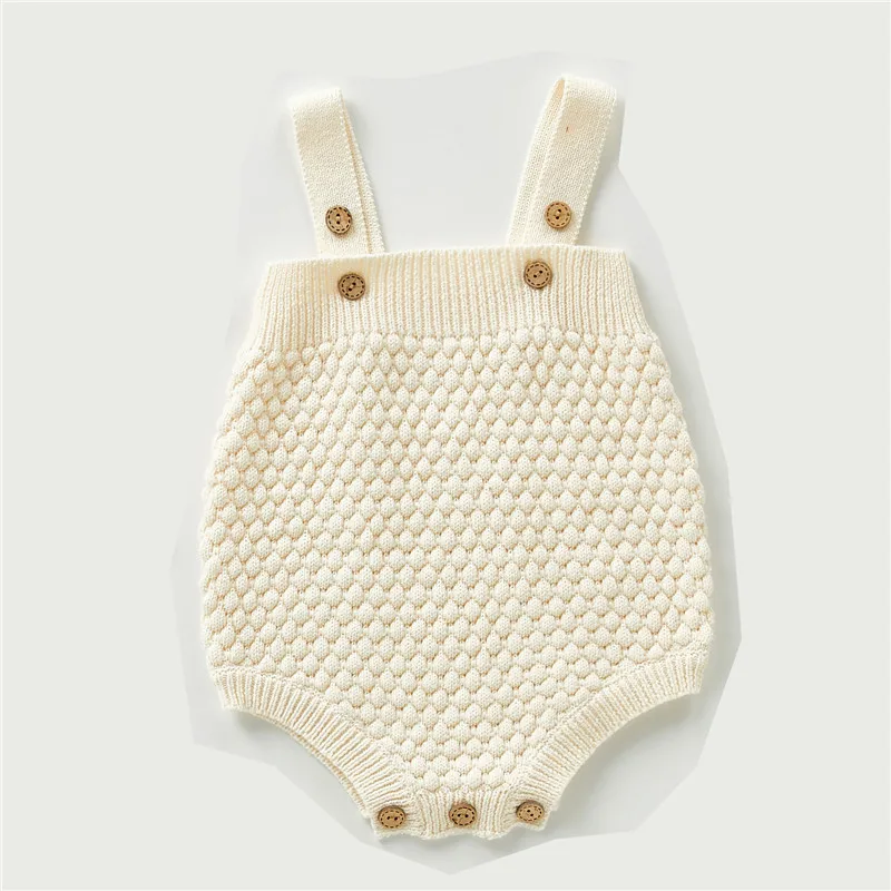 

Newborn sweaters Autumn Baby Rompers Collar Set Baby Girl Sling Romper+Jacket Two-piece Sweater children clothing