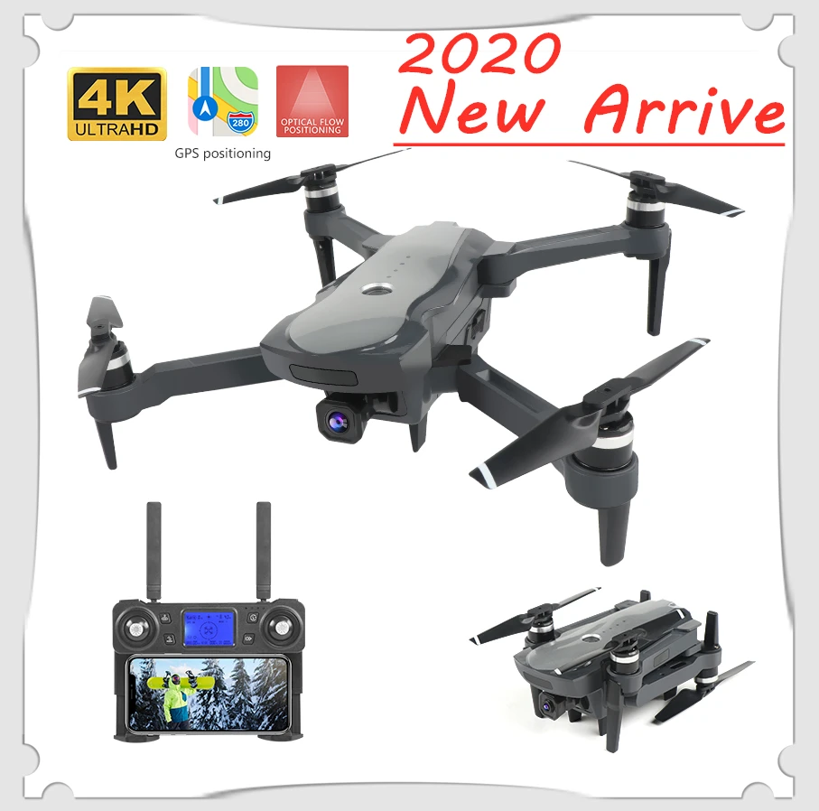 2020 New Drone K20 Brushless Motor 5G GPS With 4K HD Dual Camera Professional Foldable Quadcopter 1800M RC Distance Toy |