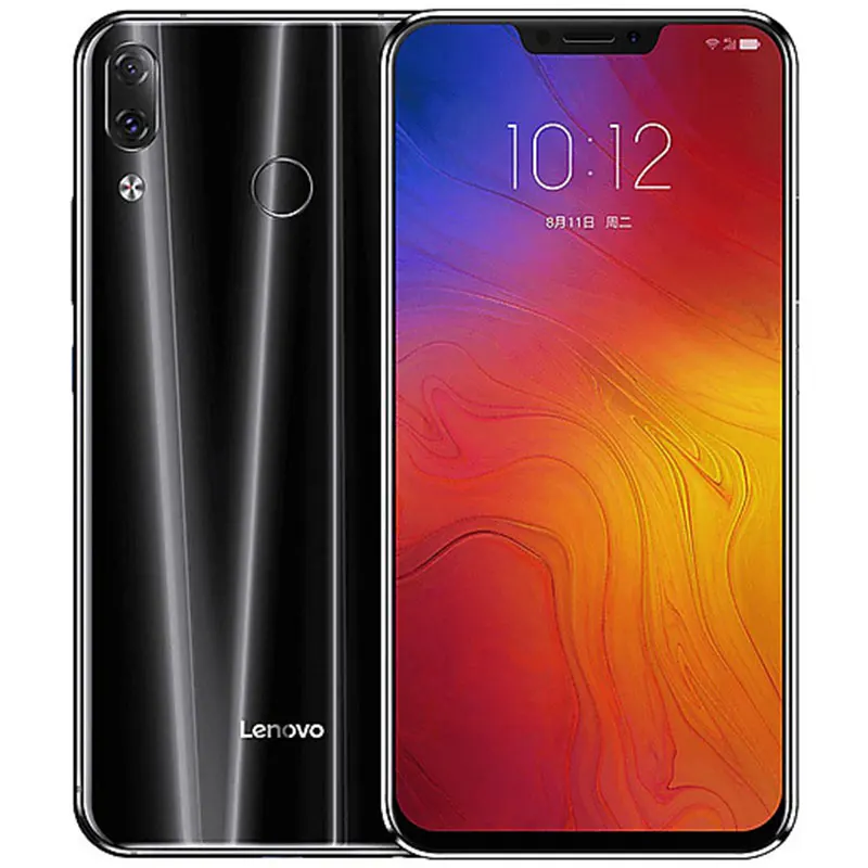 Black Lenovo Z5 6 ГБ ОЗУ 64 Гб ПЗУ Восьмиядерный процессор Snapdragon 636 Android 8,1 2246x1080 16 Мп+ 8 МП Две тыловые камеры 6," смартфон - Цвет: Black