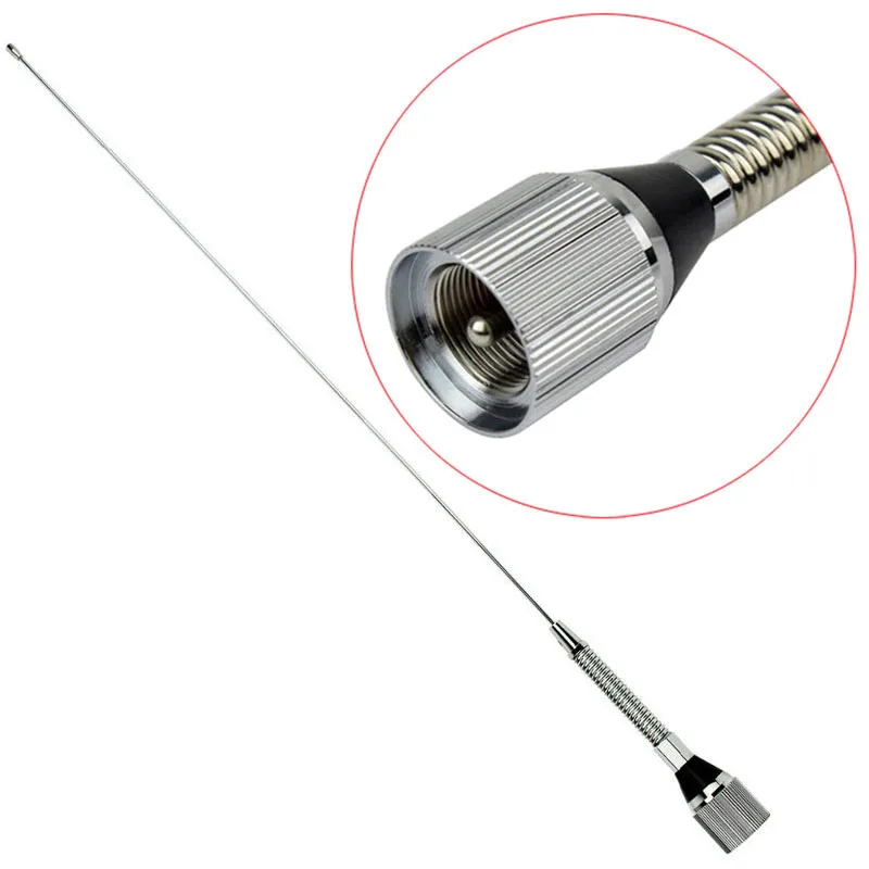 

2 шт. Серебряный M150 GSAI VHF 144 МГц с высоким коэффициентом усиления 3.5dBi 200W мобильное автомобильное радио антенна для Kenwood TM-271 TM-281 TK760 TK7180 TK7302U