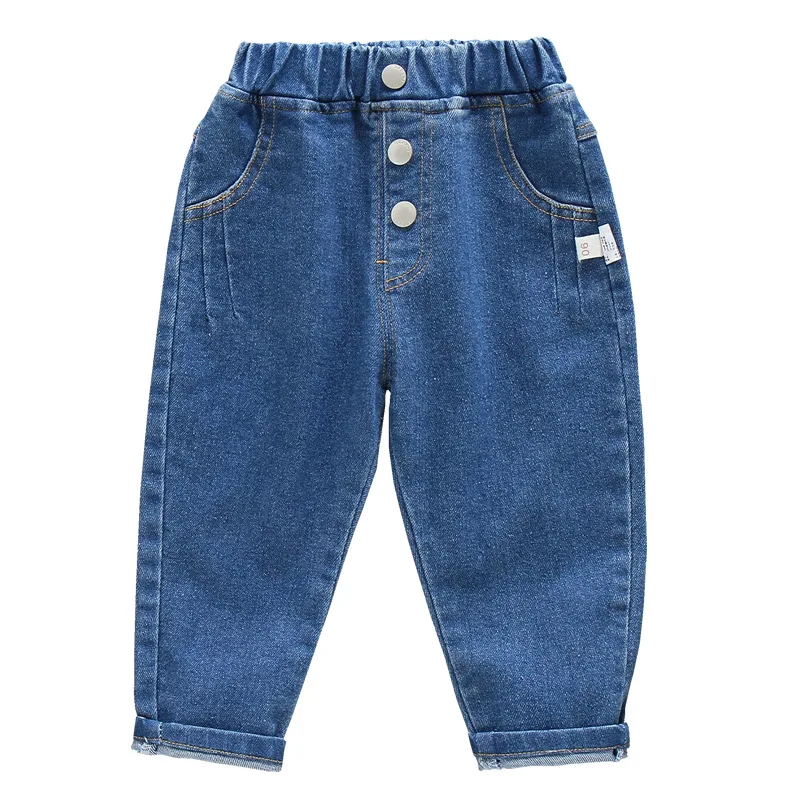

Girls Baby Jeans Autumn Clothes New Toddler Pants Kids Trousers Children's Clothing 24M-6T Dropshipping