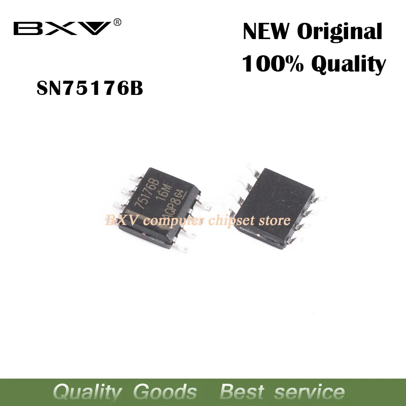 10PCS SN75176BDR SOP8 SN75176B SOP SN75176 SOP-8 75176B SMD new original |