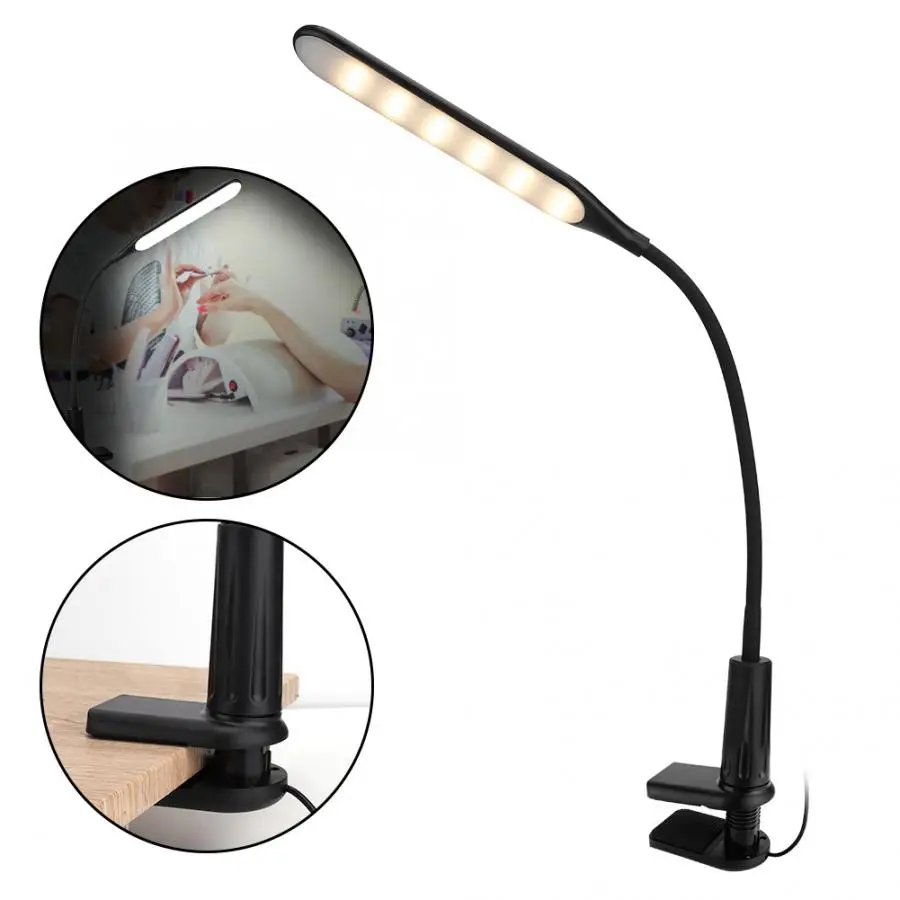 Аксессуары для ногтей светодиодный USB Уход за глазами дизайн настольная лампа