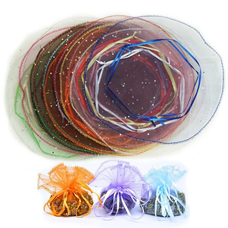 50 шт. органза на шнурке диаметр 35 см|Подарочные сумки и упаковка| |