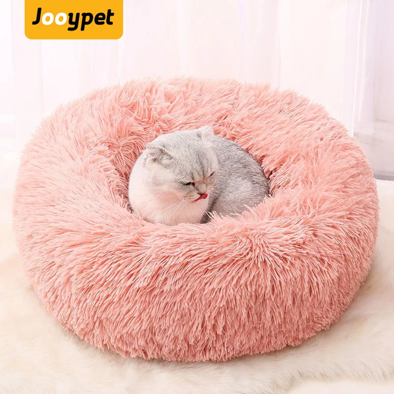 JOOYPET Горячая продажа Хлопок теплая собака кошка длинные волосы круглый глубокий