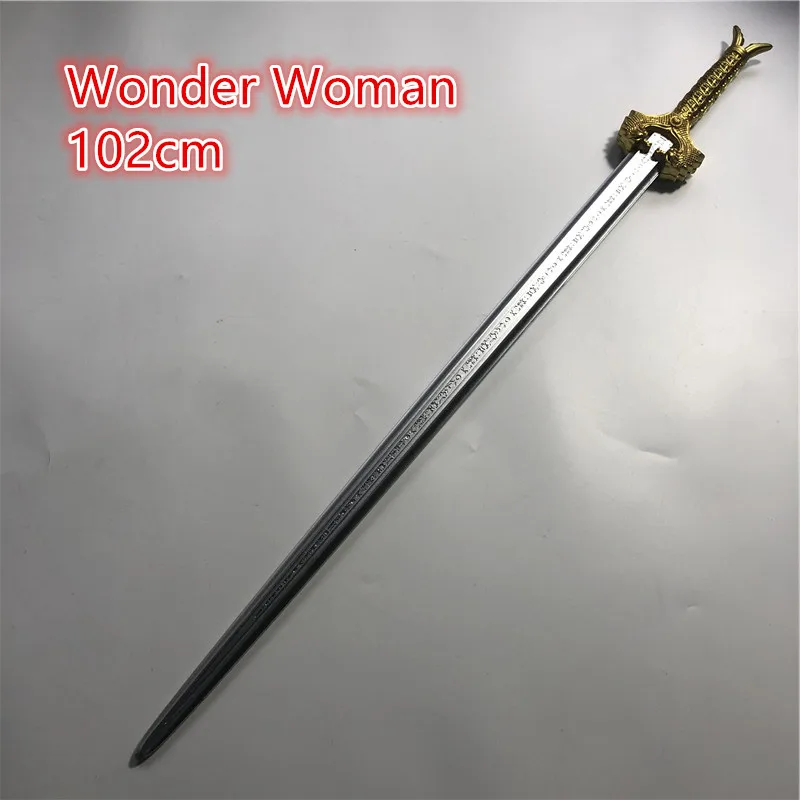 

1:1 Anime Cosplay Movie Superhero Woman Sword PU Prop Model Toy Halloween Role Playing Weapon Sword Prop Unsharpened 102cm
