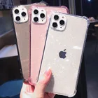 Блестящий чехол для iPhone 12 Mini 11 Pro Max X XS XR 8 Plus 7 6 SE 2020 iPhone12, милый роскошный брендовый силиконовый ударопрочный чехол для телефона