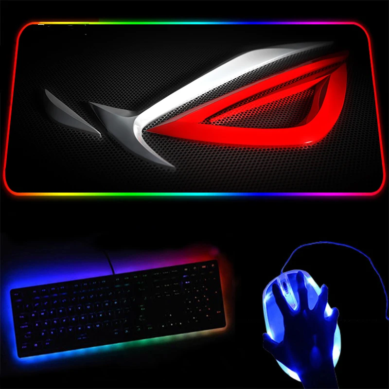 Коврик для мыши ASUS Rog Deco игровой коврик Rgb со светодиодной подсветкой украшение