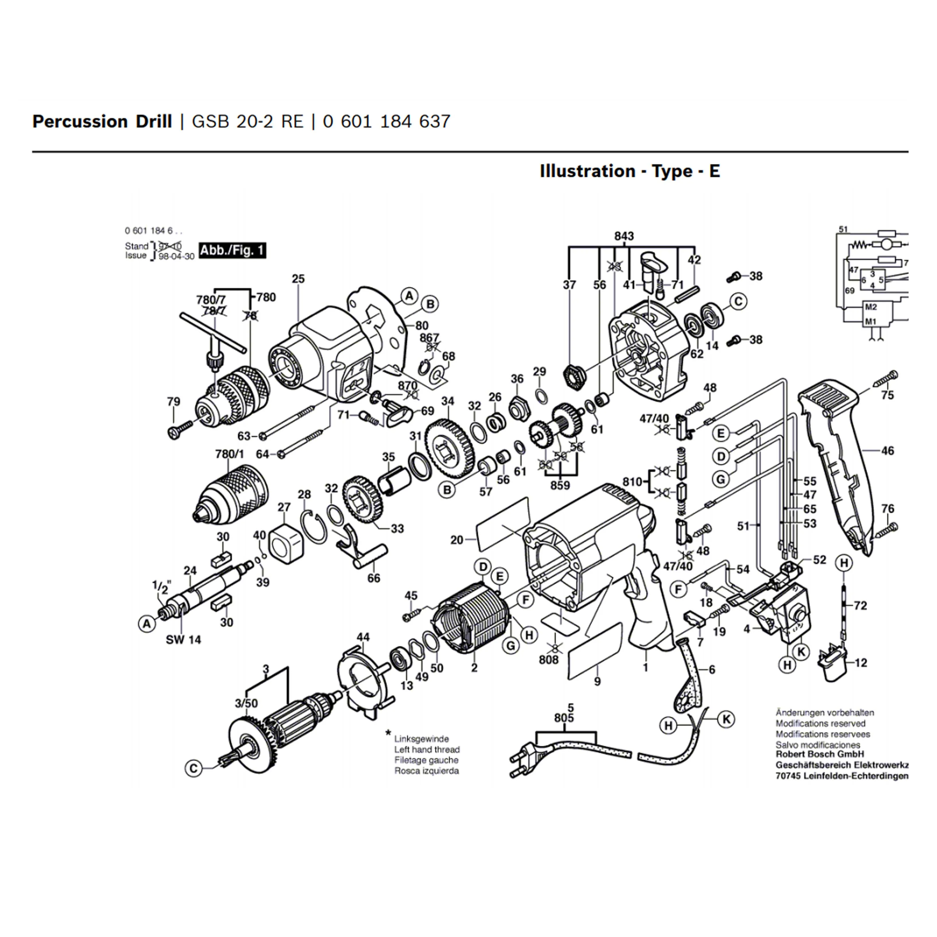 Свободный подшипник! Ротор якоря AC220V 240V заменитель статора для ударной дрели BOSCH