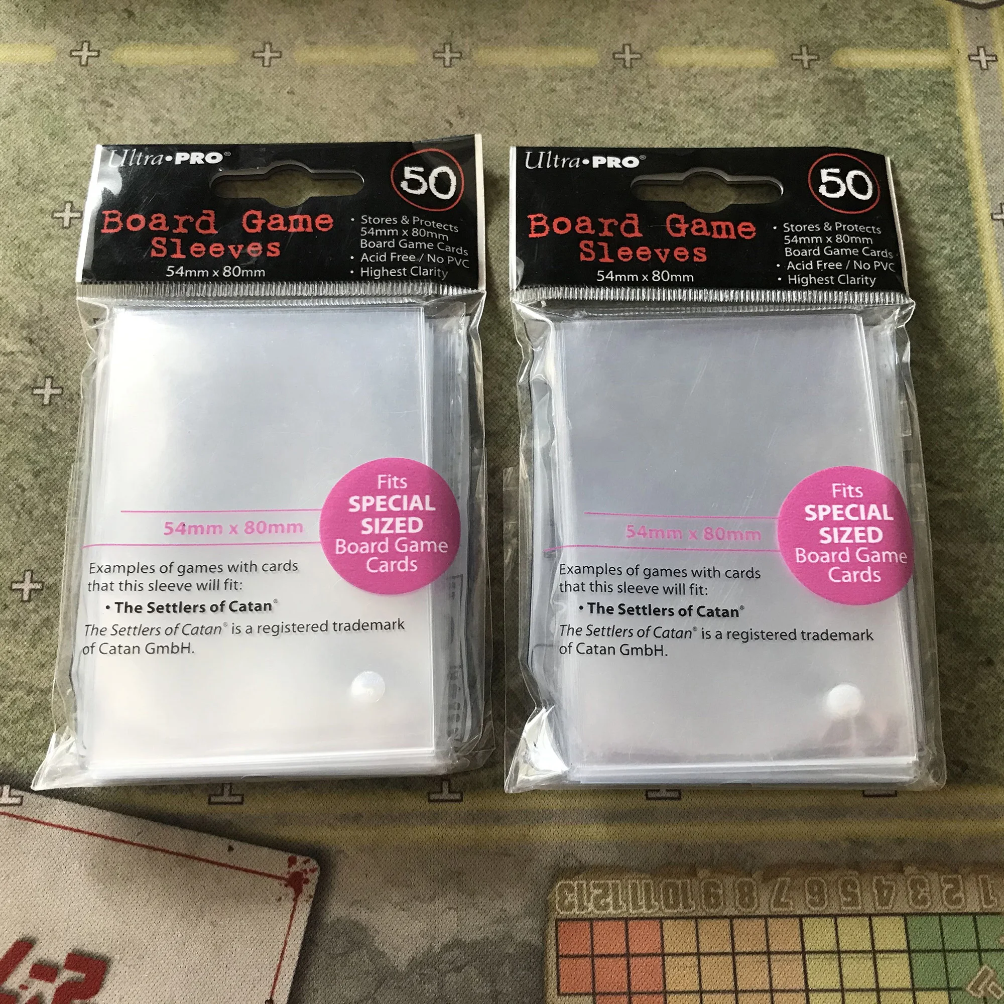 100 шт./упак. Чехол для карт специального размера чехол настольной игры CATAN 54x80 мм