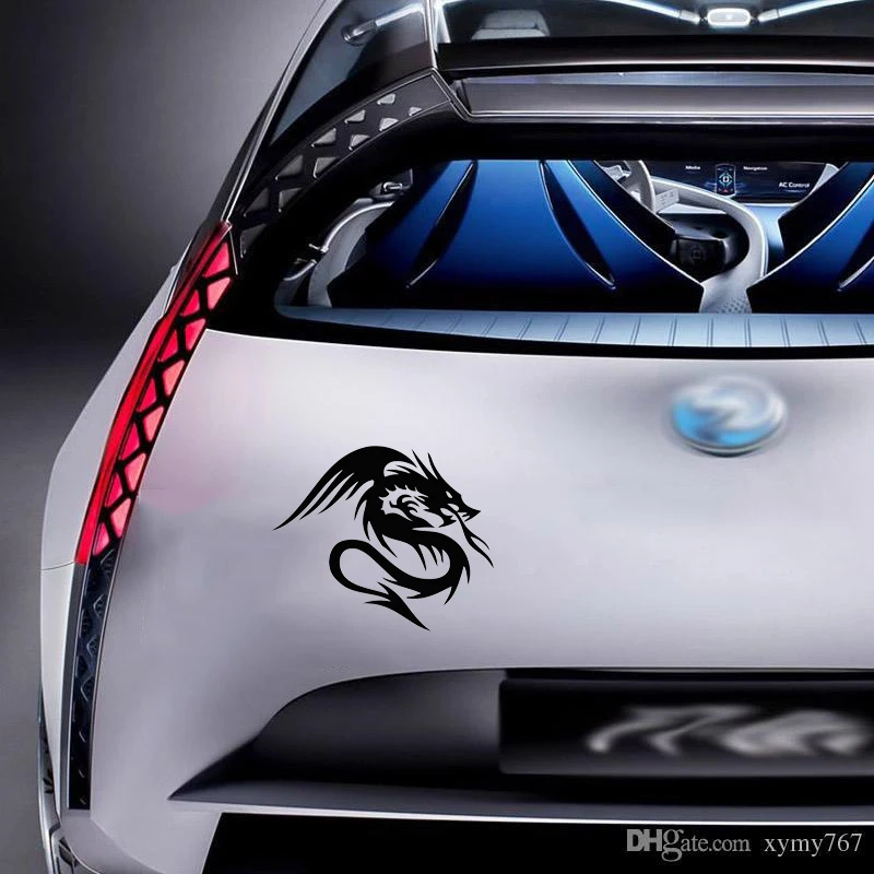 Дракон Крылатый Стайлинг искусство Автомобильная наклейка модный виниловый