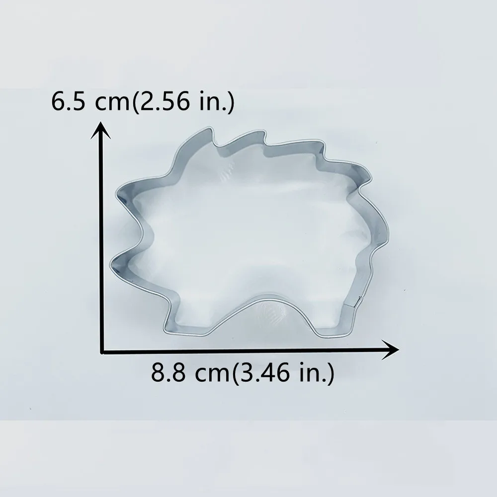 KENIAO Hedgehog Cookie Cutter - 8.8 x 6.5 CM Woodland Animal Biscuit Fondant Bread Sandwich Mold Stainless Steel | Дом и сад