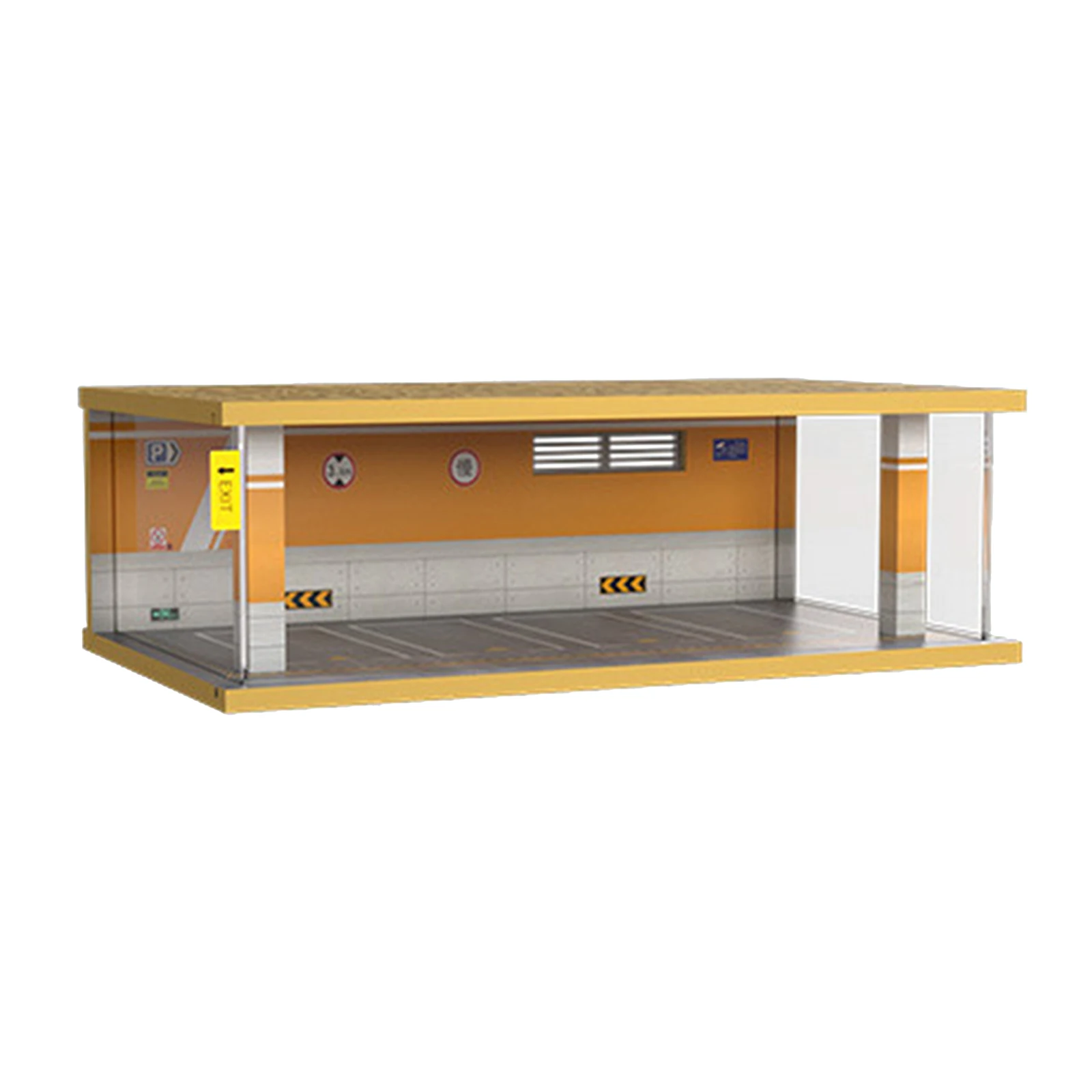 

1/32 Parking Lot Scene DIY Dust Cover Modified Garage Collection Decor