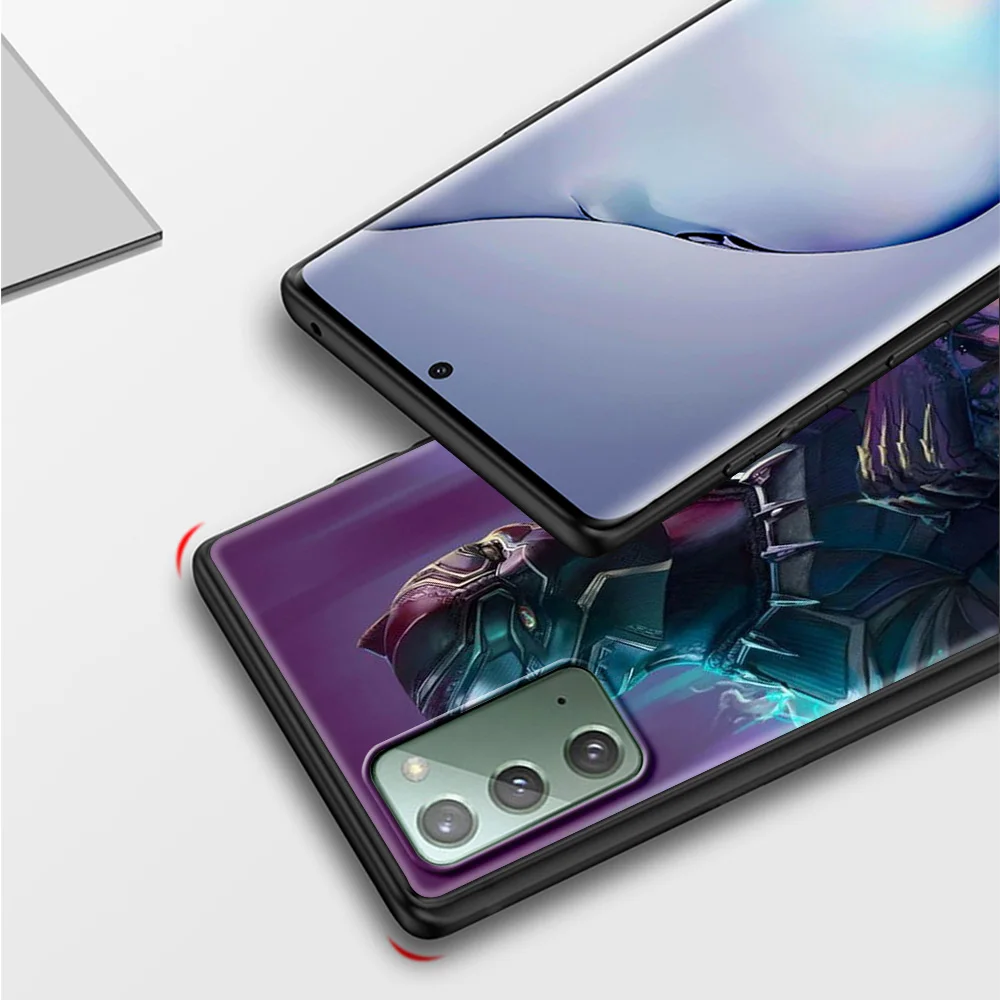 Чехол для телефона Samsung Galaxy Note 20 ultra 10 Plus Lite 8 9 защитный чехол Marvel Черная пантера |