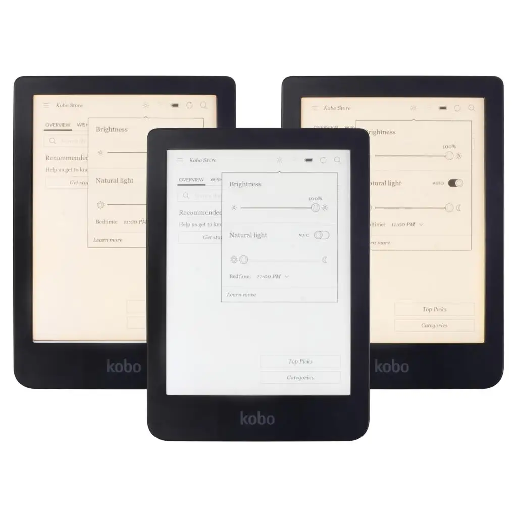 Электронная книга KOBO Clear HD N249 устройство для чтения электронных книг с сенсорным