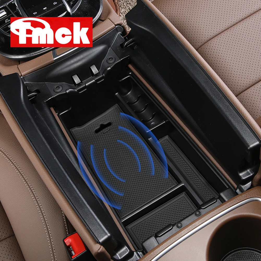Для Mercedes Benz E Class W213 E200 E260 E300 E320 E350 2016-2021, центральный подлокотник автомобиля, ящик для хранения, органайзер, лоток для карт