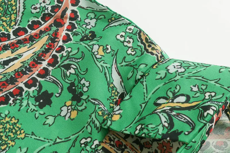 2019 женское винтажное повседневное Свободное платье с v-образным вырезом и