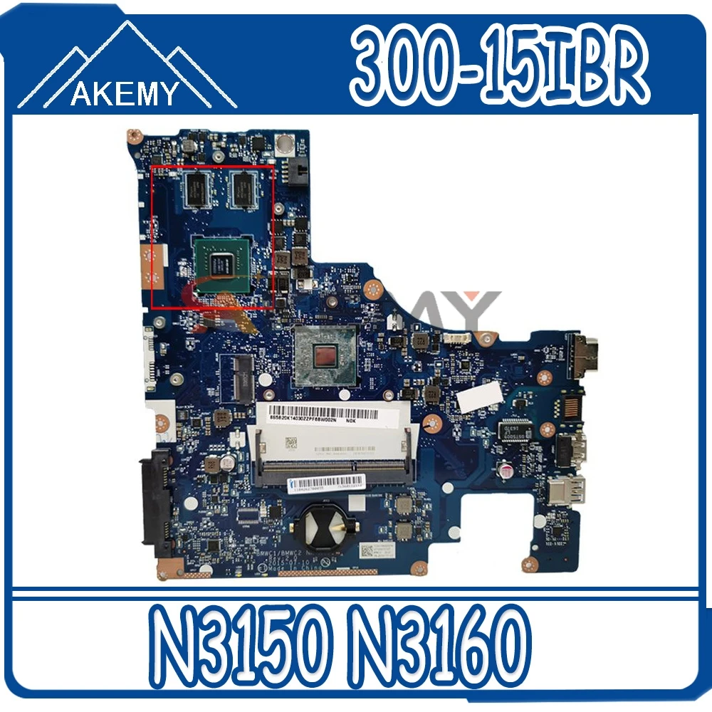

Akemy 5B20K14028 For Lenovo 300-15IBR Celeron N3150 Laptop motherboard NM-A471 SR29F N16V-GM-B1 DDR3 Mainboard