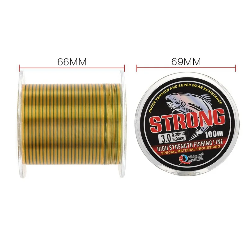 500 м нейлоновая рыболовная леска супер сильный японский Морской Карп Рыболовная