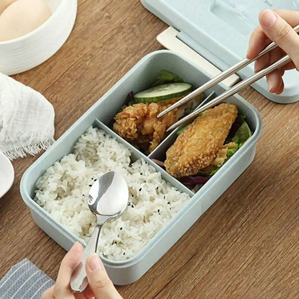 Бенто ланч бокс с подогревом Ланч Коробки для обедов Еда Контейнер Детские