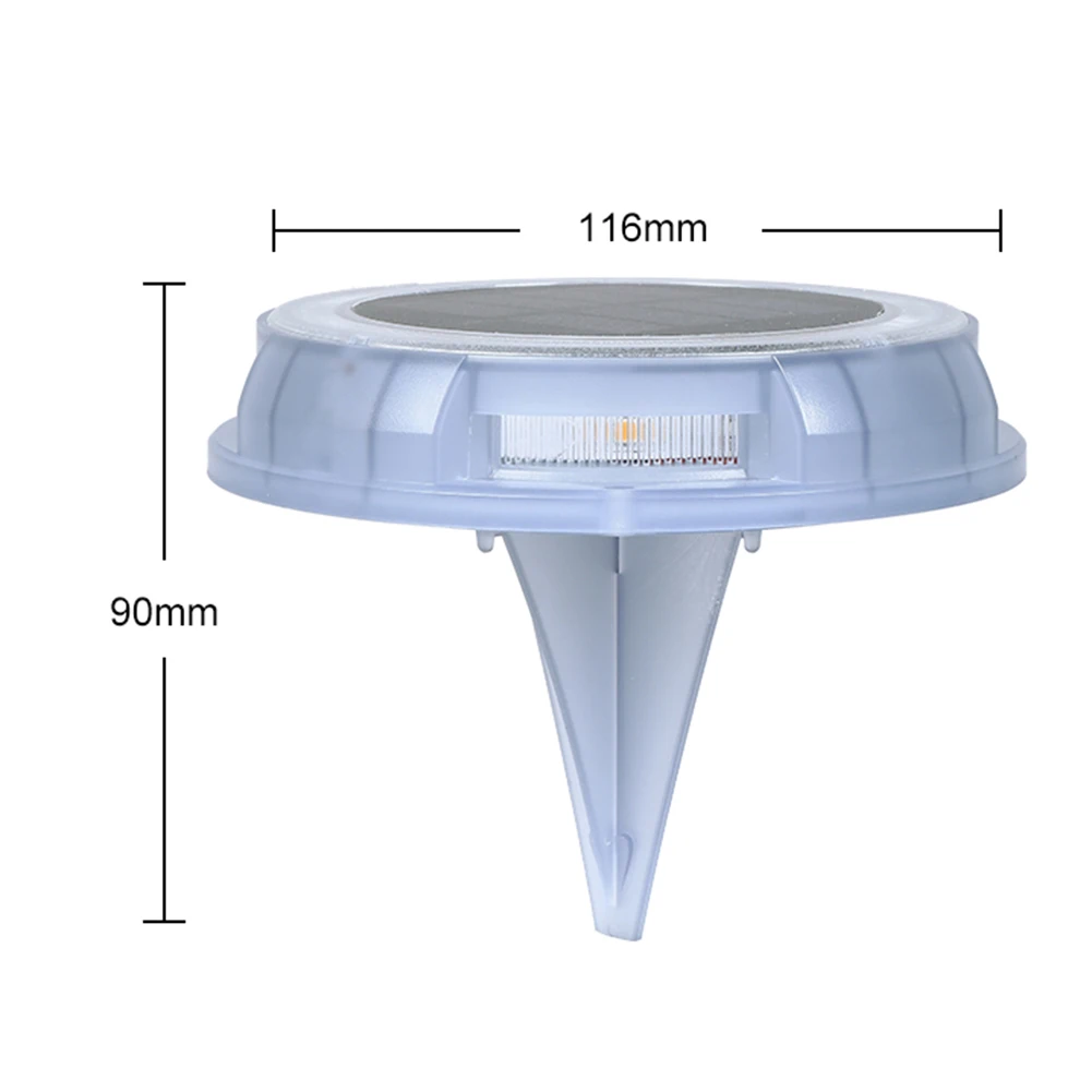 

Solar Powered Lawn Light 12LEDs Solar Powered Underground Light Waterproof Garden Landscape Decor Pathway Courtyard Lamps