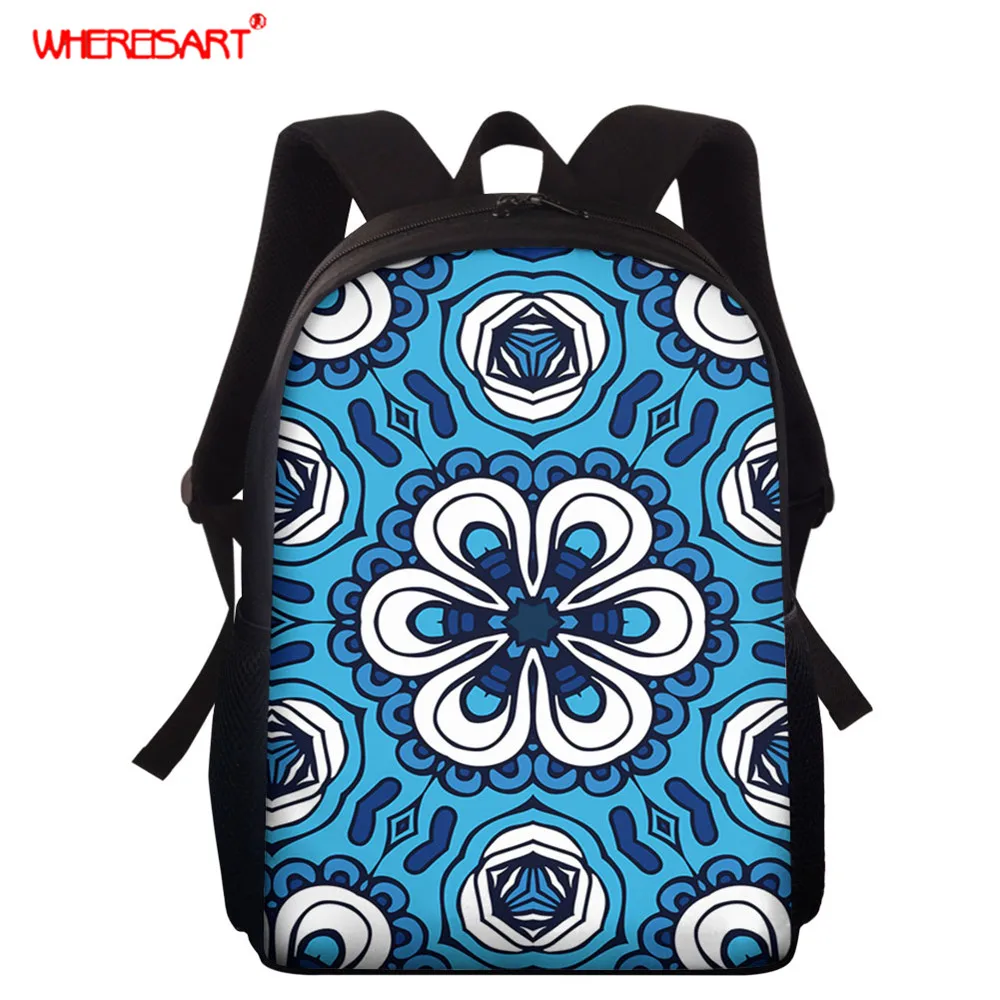 

Детский школьный ранец на плечо с цветочным принтом, для девочек-подростков