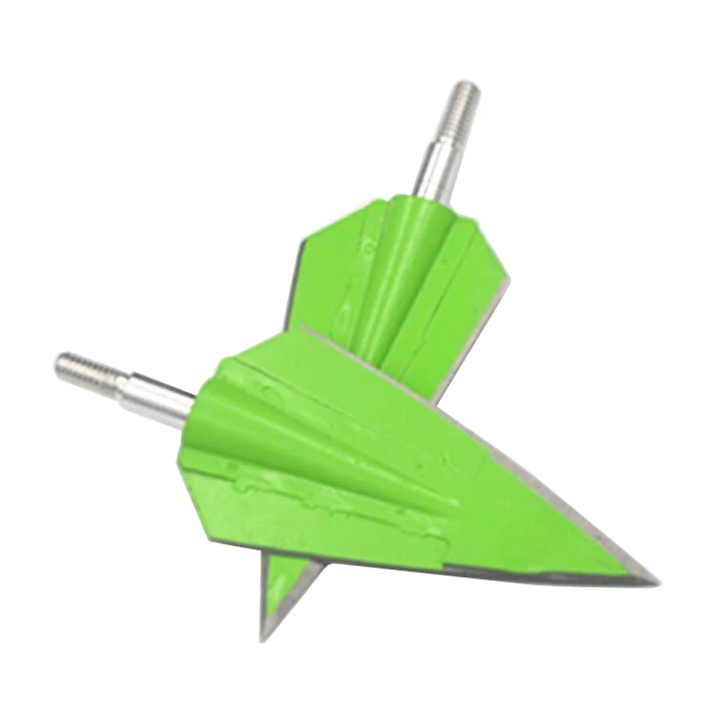 160 Grain Blade Broadhead 2 Fixed Stainless steel For Outdoor Shooting Hunting Accessory Free ShippingBows and Arrows Tips | Спорт и