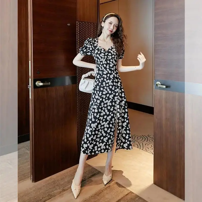 

2021 new fashion women's clothing V-Neck Summer dresses women dress for women