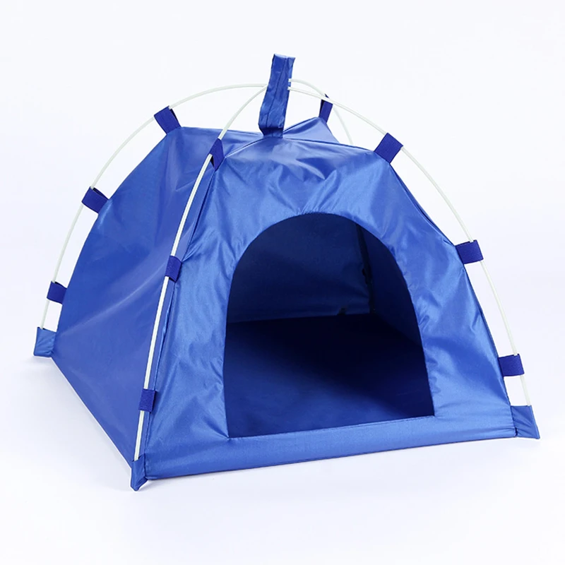 

Cute Dogs Cats Cooling Bed House Tent Den In Summer Removable Waterproof Collapsible Pet Room for Cats Dogs