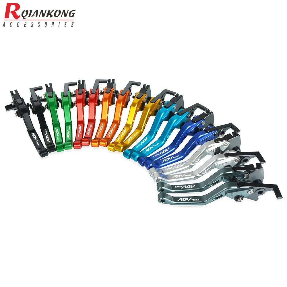 

Motorcycle Accessories New 2020 Short Brake And Clutch Levers lever brake handlebar set FOR Honda ADV-150 adv ADV 150 2019-2020