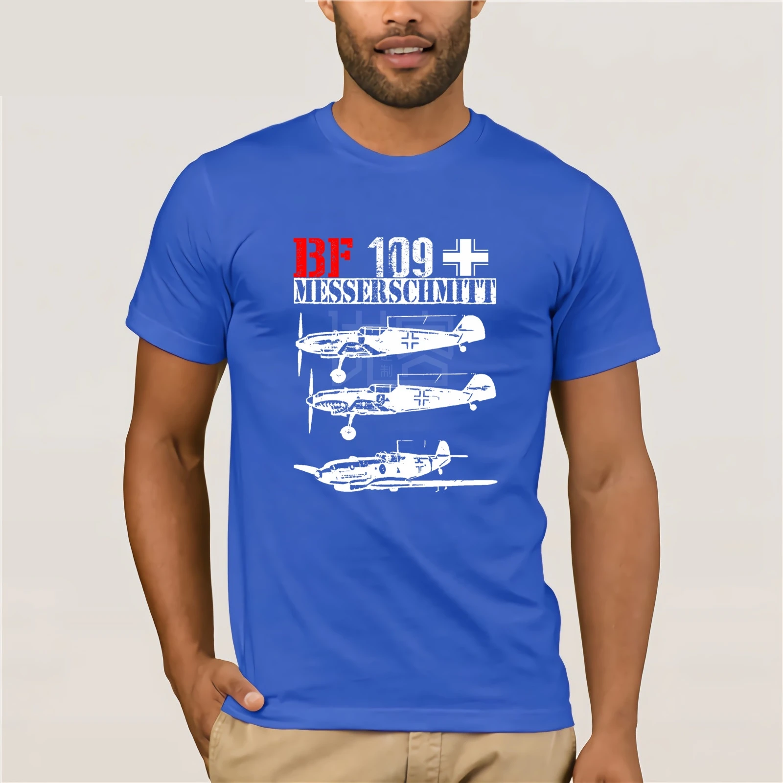 2018 New Arrival men's Fashion Messerschmitt Bf 109 Germany Wwii - Amazing Graphic tshirt- s-m-l-xl-xxl Print T Shirts Men | Мужская