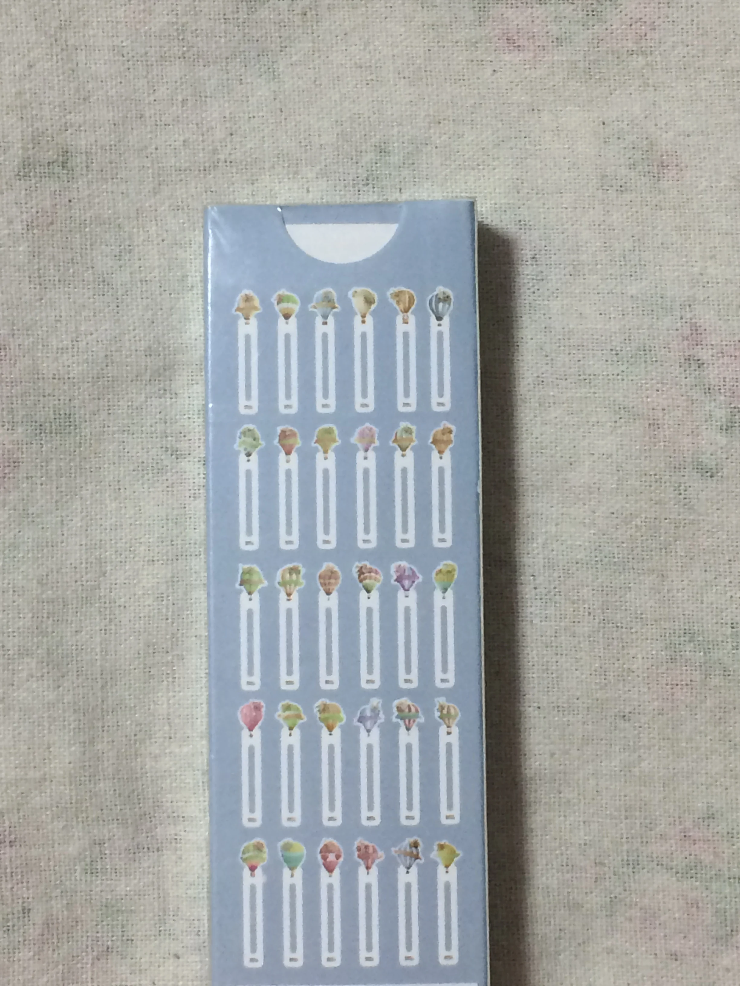 Забавный шарик бумажная Закладка (1 упаковка = 30 штук)