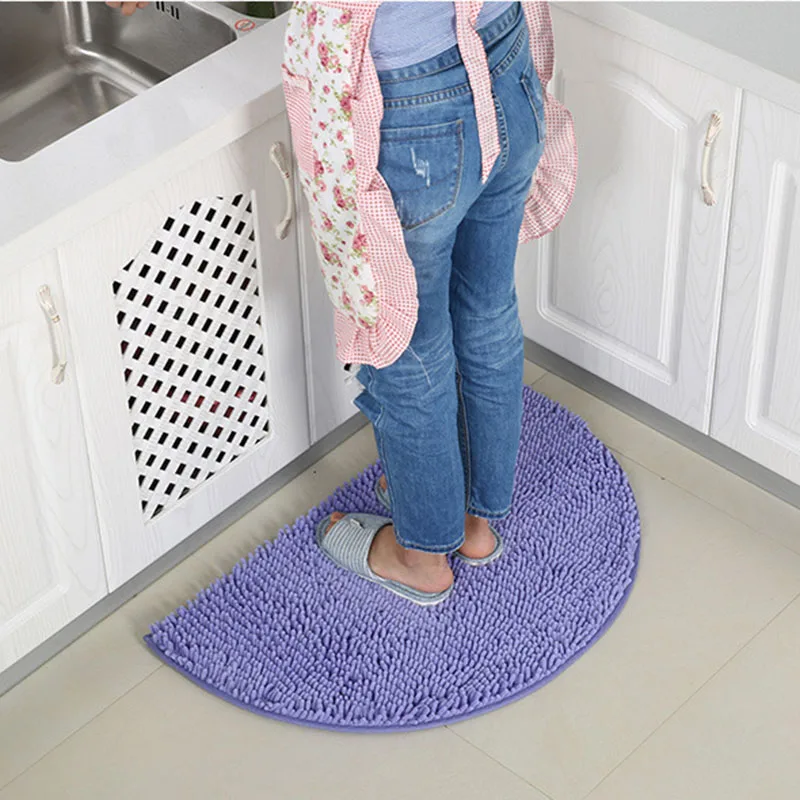 Коврик для ванной домашние мягкие коврики из синели все размеры нескользящий