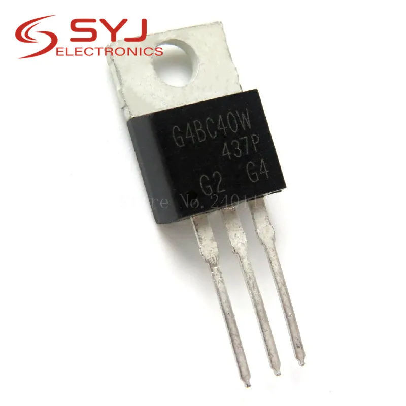 

5pcs/lot IRG4BC40W G4BC40W TO-220 600V 40A new original In Stock