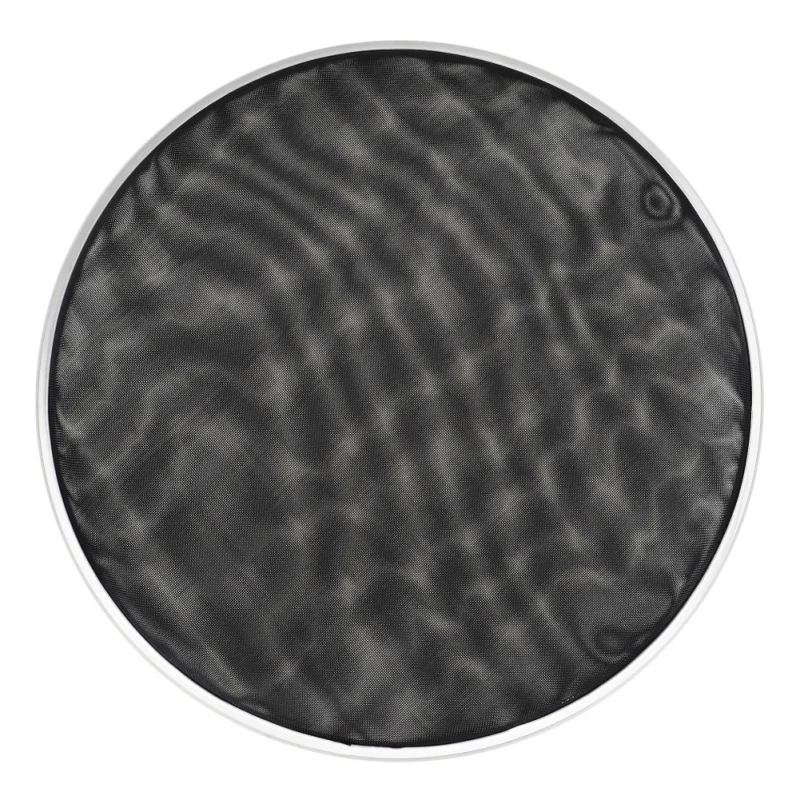 10-дюймовый двухслойный бесшумный черный барабан сетчатая головка Бесшумная