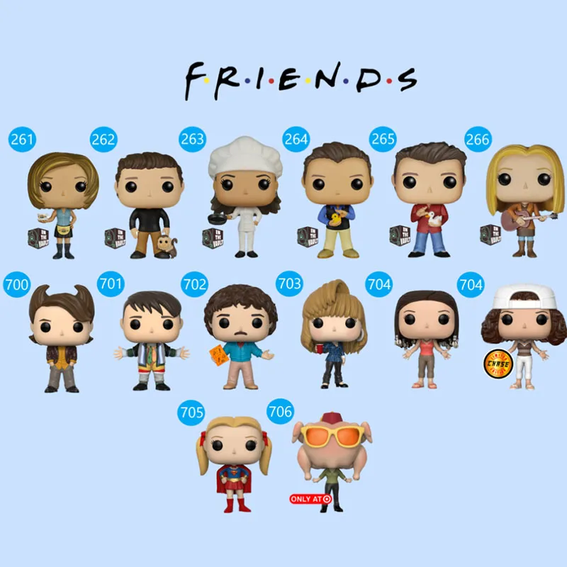 ТВ ДРУЗЬЯ #261 Рейчел Грин #262 Росс #263 Моника Геллер #266 PHOEBE bufay CHANDLER BING JOEY TRIBBIANI