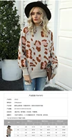 newest womens round neck drawstring sleeve wool composition swirl pattern casual loose sweater