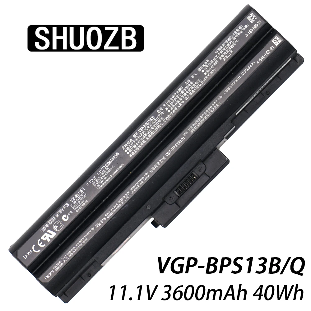 Аккумулятор для ноутбука Sony Vaio батарея с разъемом &quotSHUOZB&quot мощностью 11 1 В 3600 мА ·