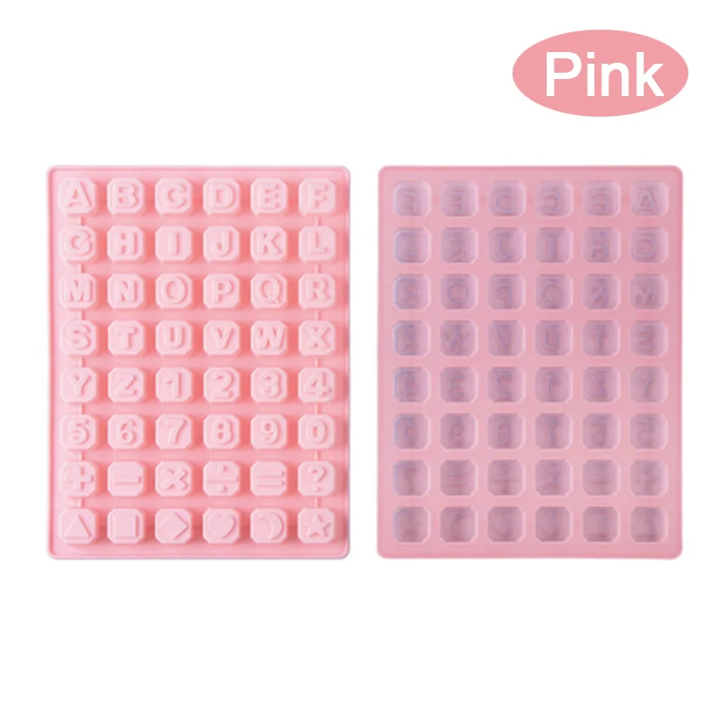 Silicone Mold Letter Alphabet Trays Ice Cube Cake Chocolate DIY Fondant Decorating Tools Bakeware Cookie Tool |