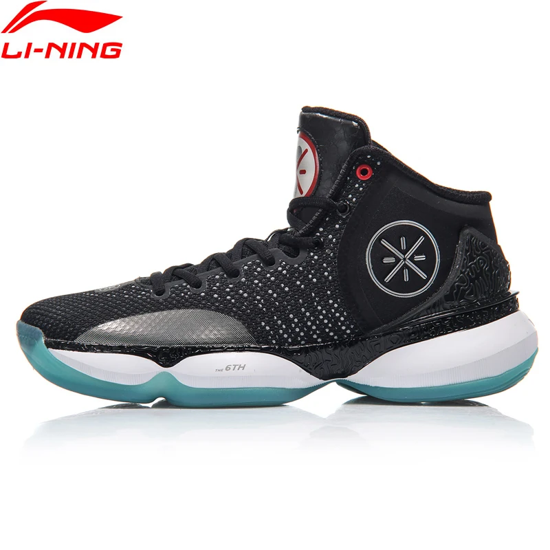 Li-Ning, мужские баскетбольные кроссовки, 6th, устойчивые кроссовки с подушкой, BOUNSE+, спортивная обувь, ABAM017, XYL291