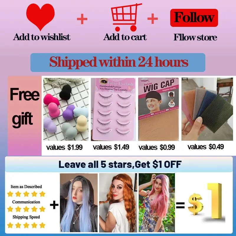 LINGHANG длинные волнистые синтетические парики Омбре золотые розовые для женщин