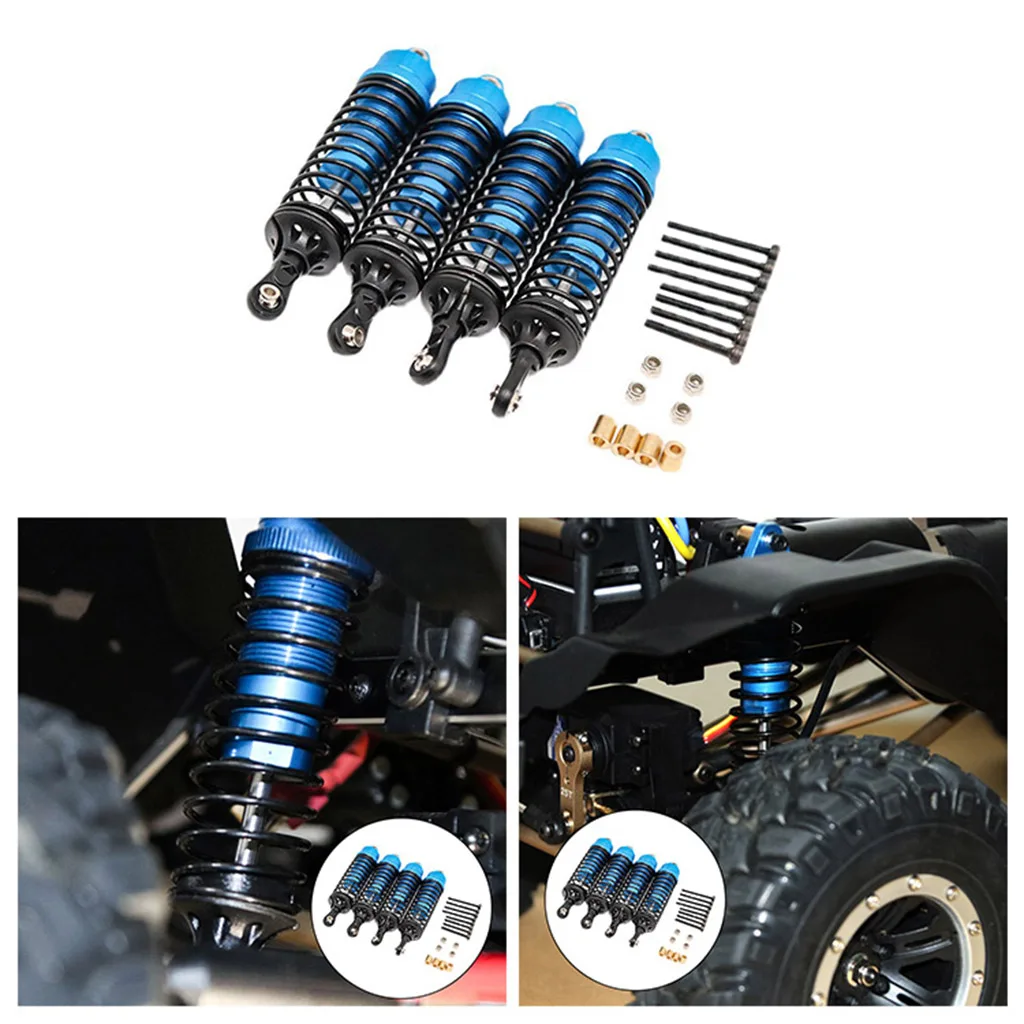

4x RC Front Rear Shock Absorbers Spare Parts for Yikong 4103 4102 1:10 RC Truck Crawlers Modified Accessories