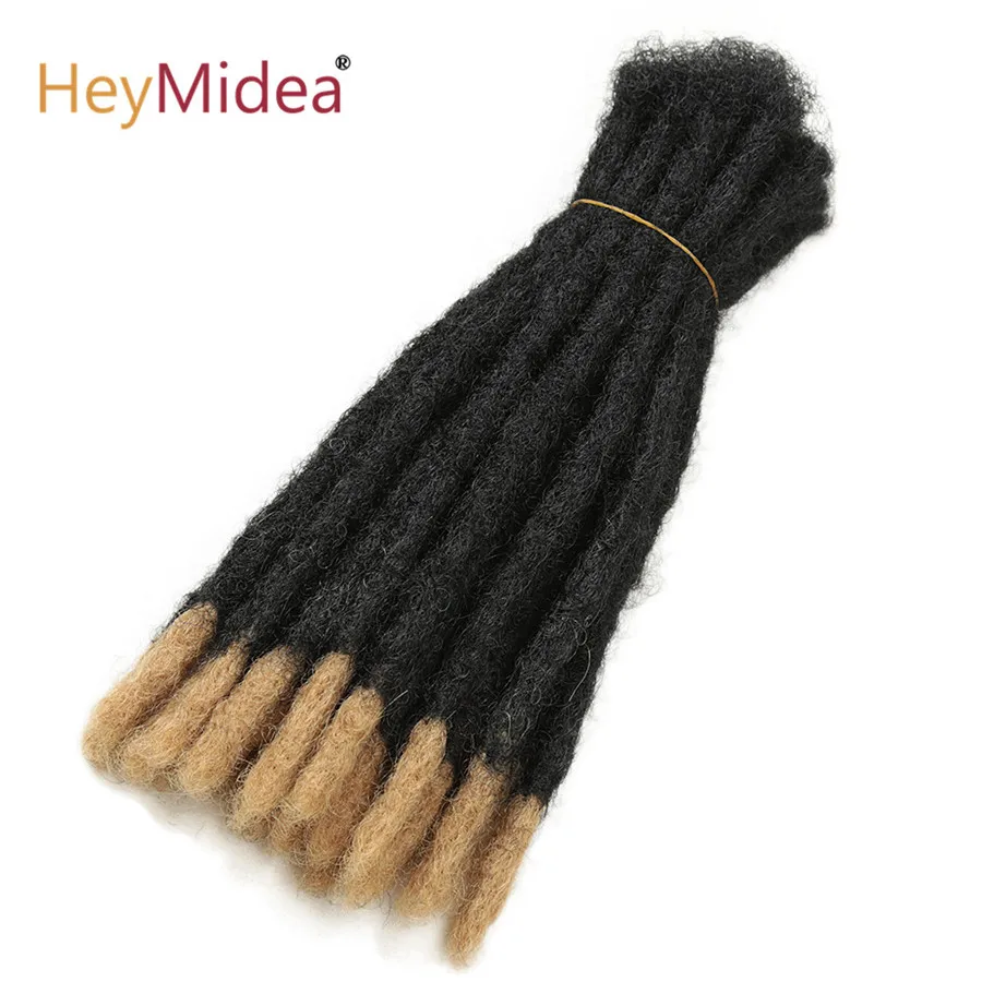 10 Inch Synthetic Dreadlocks Crochet Braids Hair  Handmade Locs Hip-Hop Style For Men And Women Ombre Braiding wig Extensions He