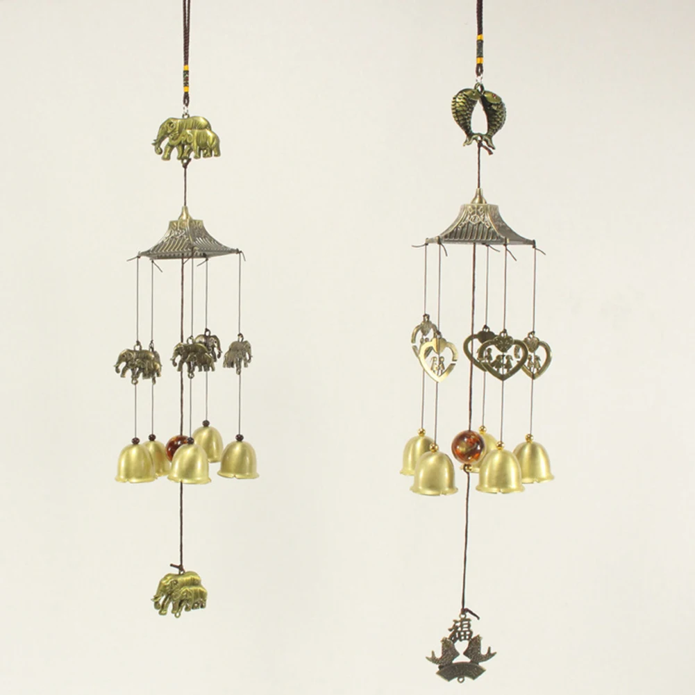 Металлические колокольчики садовые дворы наружный домашний декор висячие