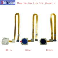 fingerprint sensor home button flex cable ribbon for xiaomi mi 8 touch sensor flex ribbon replacement parts